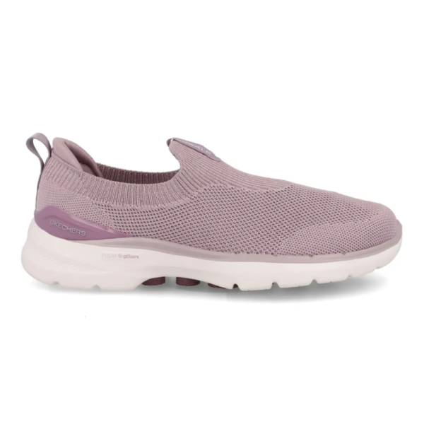 Tênis Skechers Feminino Slip on Go Walk 6 Malva 124530BR-MVE