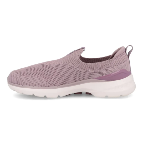 Tênis Skechers Feminino Slip on Go Walk 6 Malva 124530BR-MVE