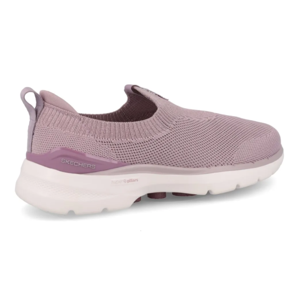 Tênis Skechers Feminino Slip on Go Walk 6 Malva 124530BR-MVE