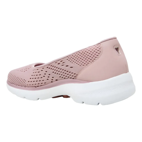 Tênis Skechers Feminino Slip on Go Walk 6 Rosa 896129BR