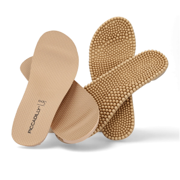 Sandália Spa Anabela Médio Off-white 568076