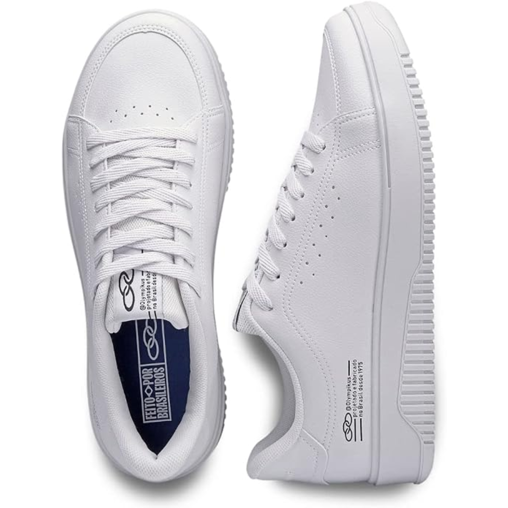 Tênis Olympikus Unissex Eros 165 Branco 43448165 - Imagem 4