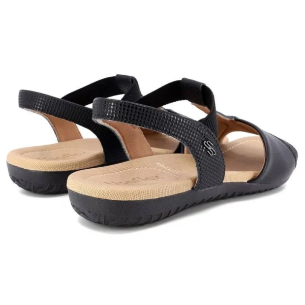 Sandália Usaflex Rasteira Preto R1873001