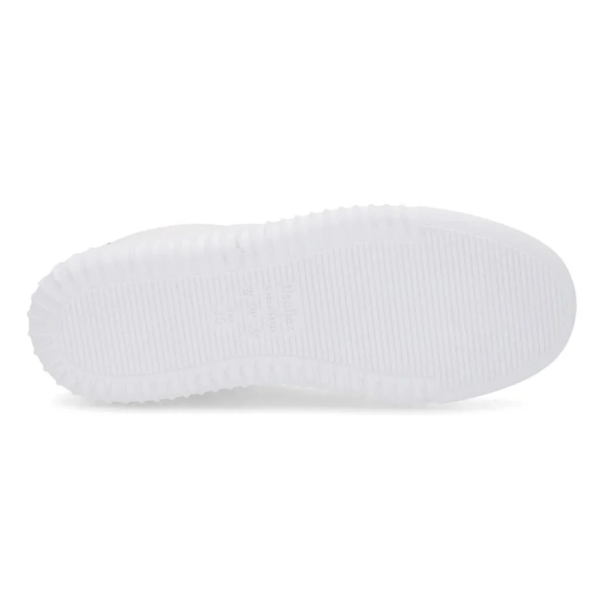 Tênis Feminino Usaflex em Couro Branco AN08003