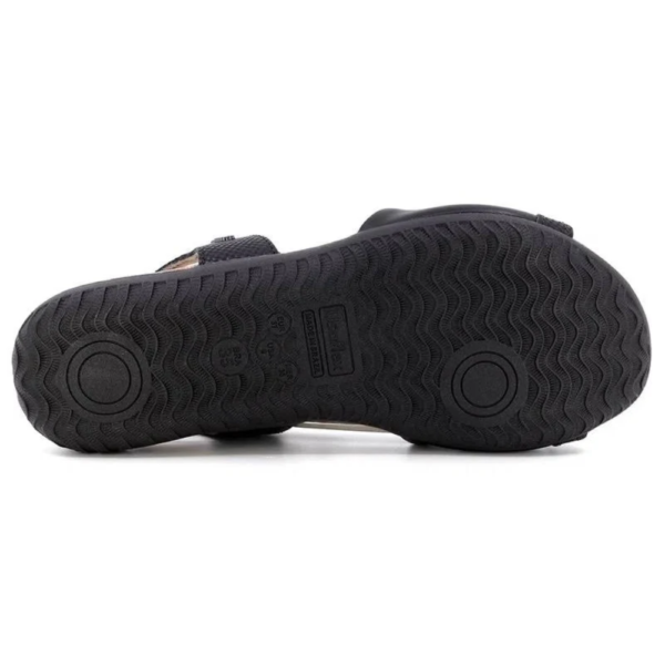 Sandália Usaflex Rasteira Preto R1873001