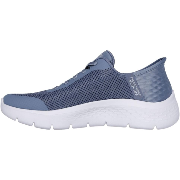 Tênis Feminino Skechers Go Walk Flex Grand Entry Cinza 124836-BLU