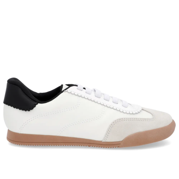 Tênis Feminino Usaflex em Couro Branco AM26003