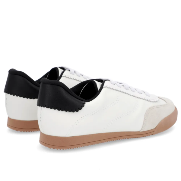Tênis Feminino Usaflex em Couro Branco AM26003