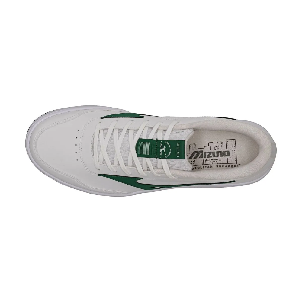 Tênis Mizuno City Wall Branco Verde