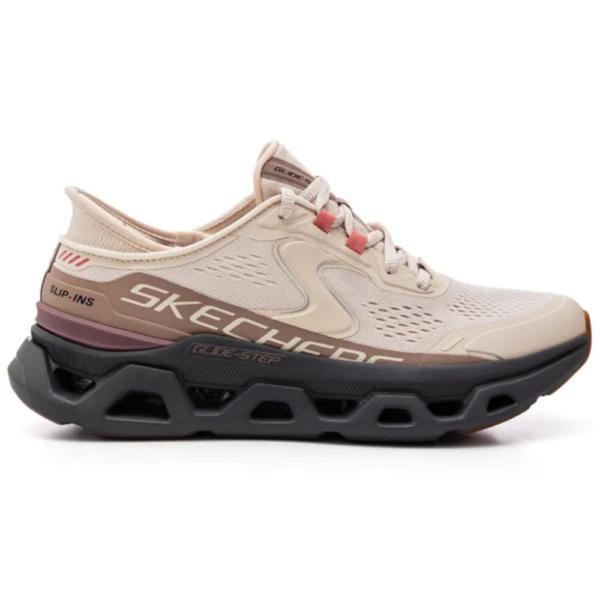 Tênis Skechers Feminino Glide-Step Atlus Bege 150510-NTGY