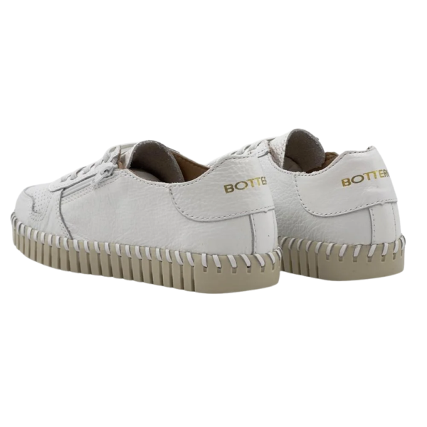 Tênis Feminino Bottero Casual em Couro Branco 374103