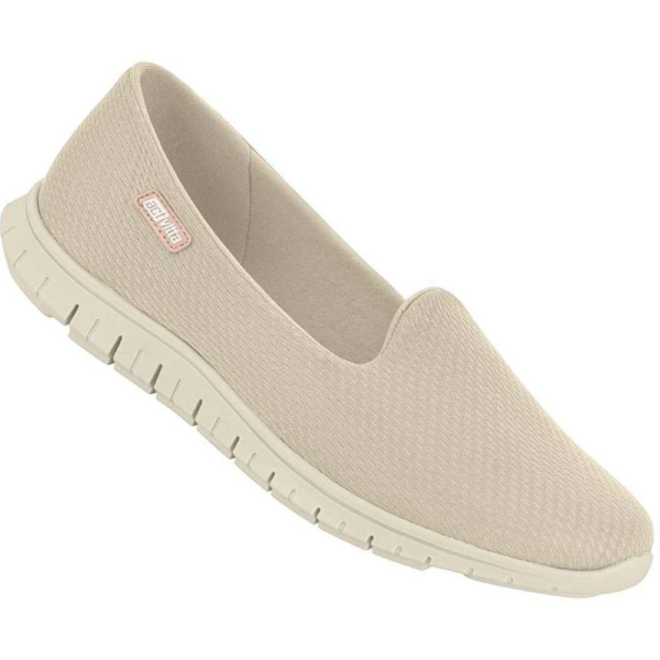Tênis Feminino Casual Slip On Actvitta Off-White 4202.500.31720.93244
