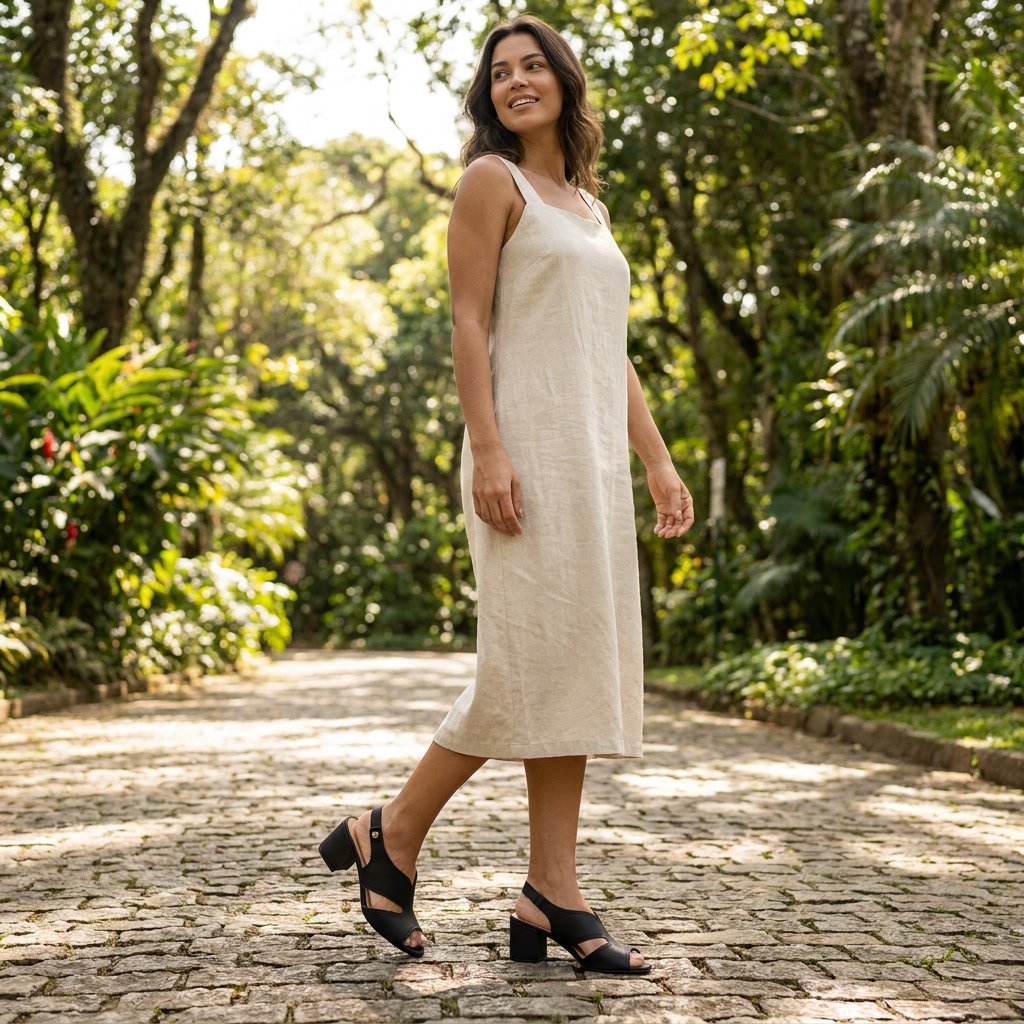 Sandália Feminina Modare Preto