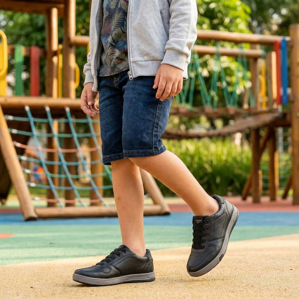 Sapatênis Infantil Pegada PGD Preto 370428-03 - Imagem 4