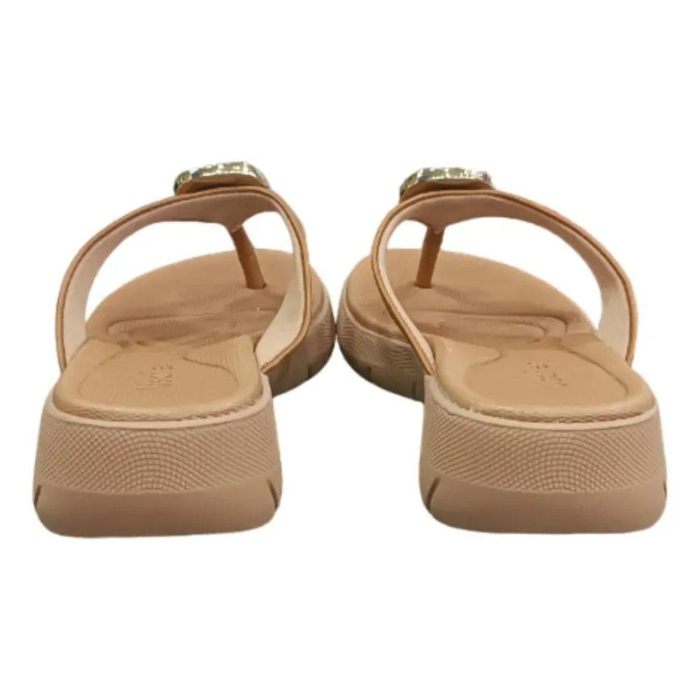 Chinelo Usaflex em Couro Marrom AL1406 - Imagem 5