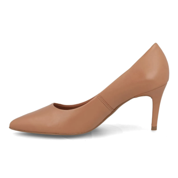 Sapato Scarpin Feminino Bottero Preto em Couro Nude 353701