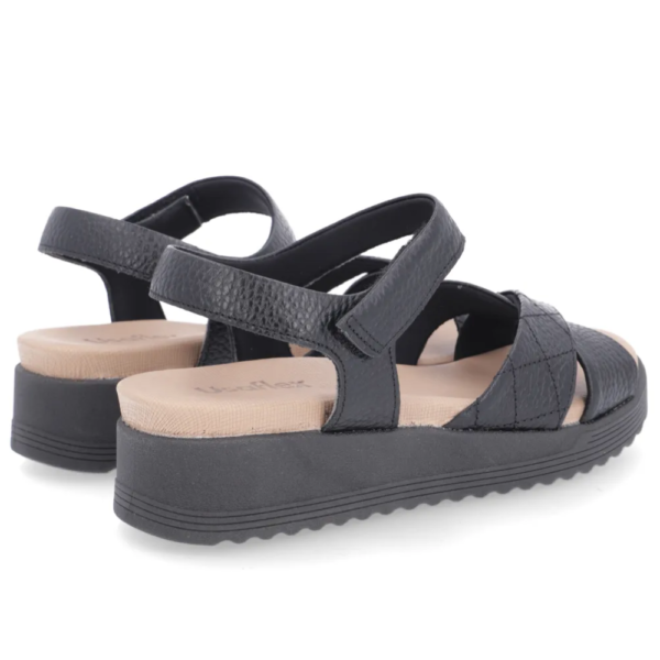 Sandália Usaflex Plataforma Preto AL2503