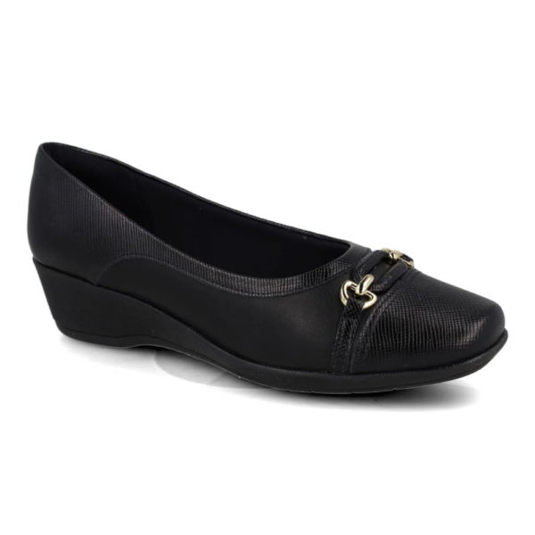 Sapatilha Feminina Anabela Piccadilly Preto 143242