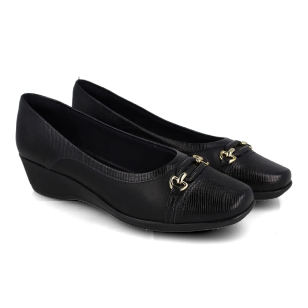 Sapatilha Feminina Anabela Piccadilly Preto 143242