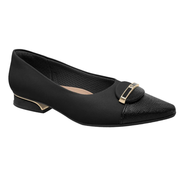 Sapatilha Feminina Piccadilly Preto 279025