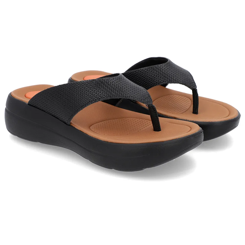 Chinelo Usaflex em Couro Preto AM12003 - Imagem 6