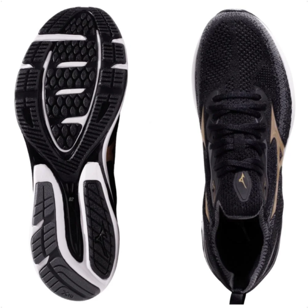 Tênis Masculino Mizuno Wave Mirai 8 Preto