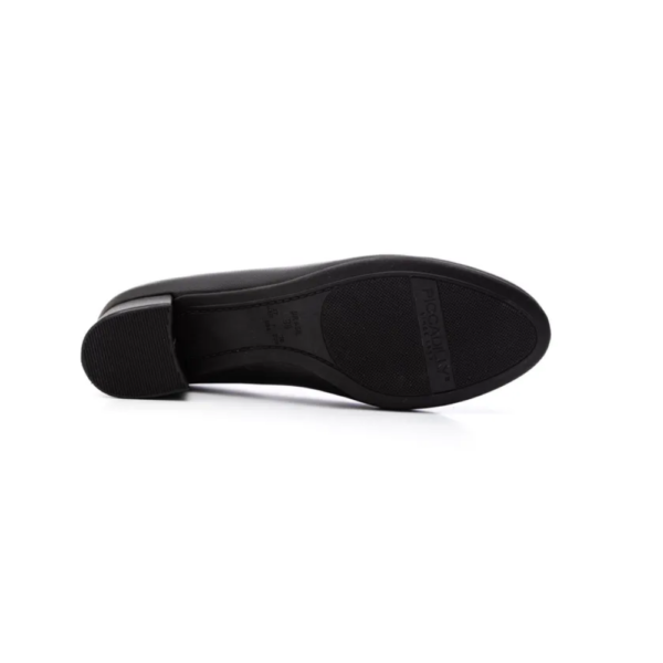 Sapato Feminino Piccadilly Salto Bloco Conforto Preto 140110