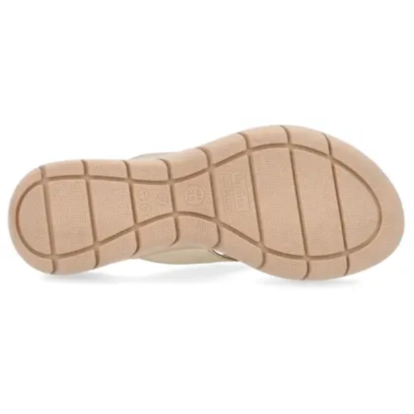 Chinelo Usaflex em Couro Dourado AL1406