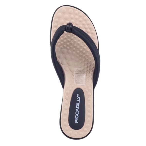 Chinelo Feminino Confort Piccadilly Preto 500324