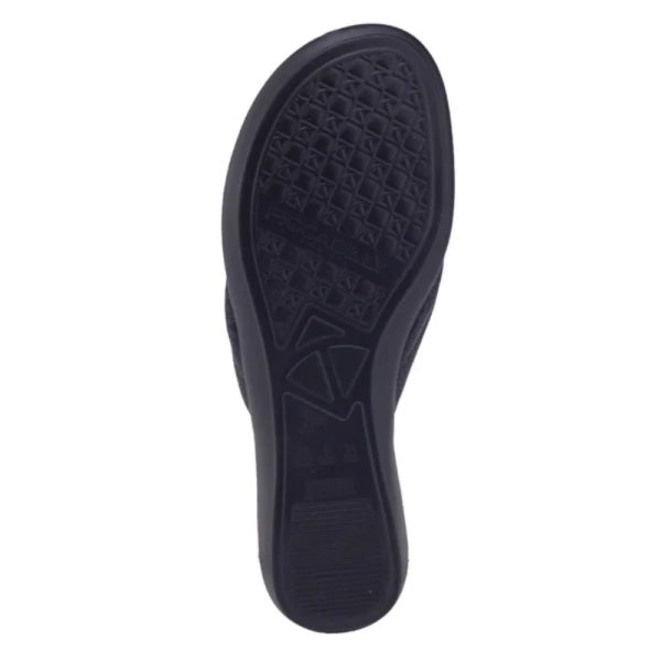 Chinelo Feminino Confort Piccadilly Preto 500324