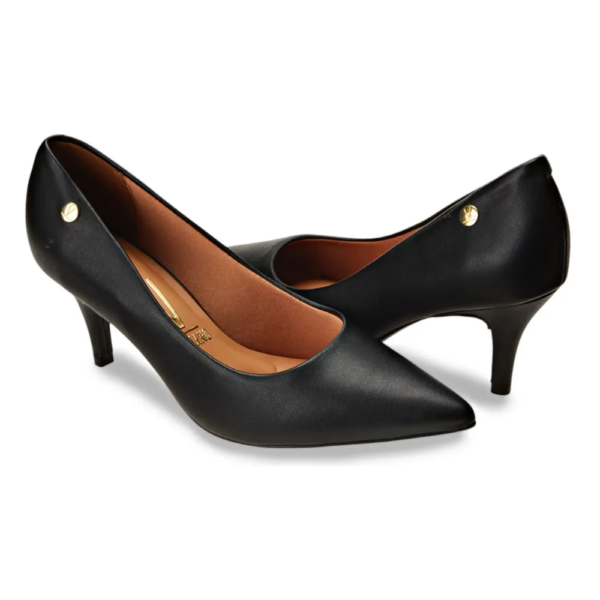 Sapato Scarpin Feminino Vizzano Preto 1185.702.29918.15745