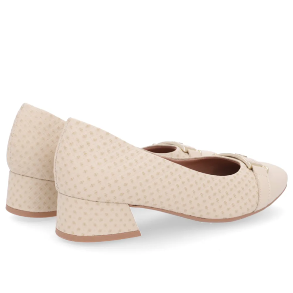 Scarpin Salto Bloco Vanilla AL0803