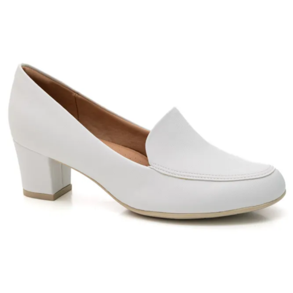 Sapato Scarpin Feminino Piccadilly Branco 110102