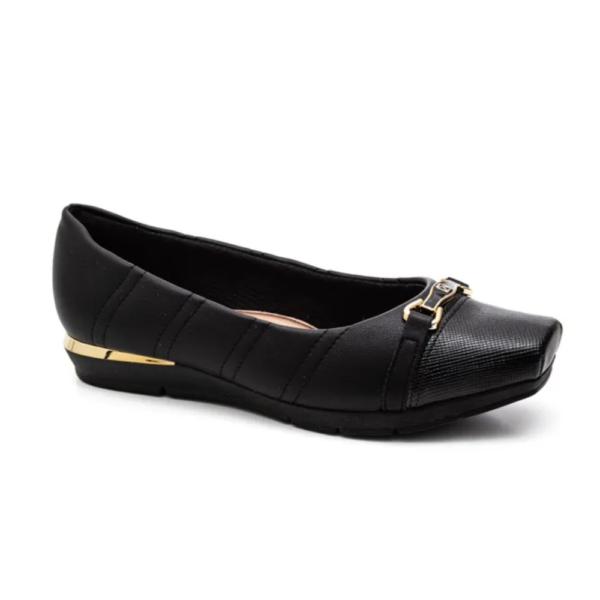 Sapatilha Feminina Piccadilly Preto 147324