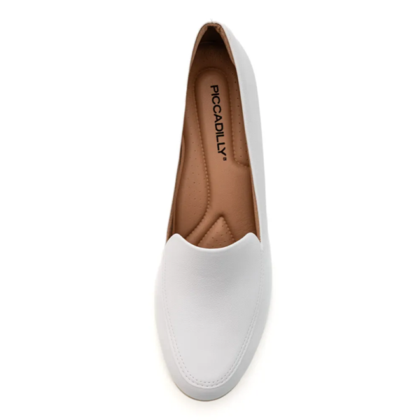 Sapato Scarpin Feminino Piccadilly Branco 110102