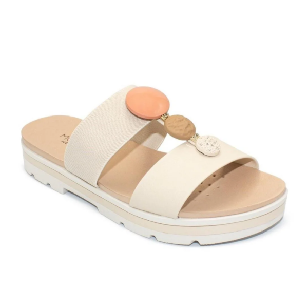 Tamanco Feminino Modare Terracota Off-white 7132.138.22454.98309