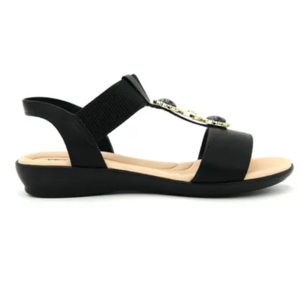 Sandália Piccadilly Médio Preto 500399