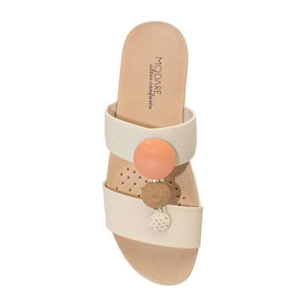 Tamanco Feminino Modare Terracota Off-white 7132.138.22454.98309