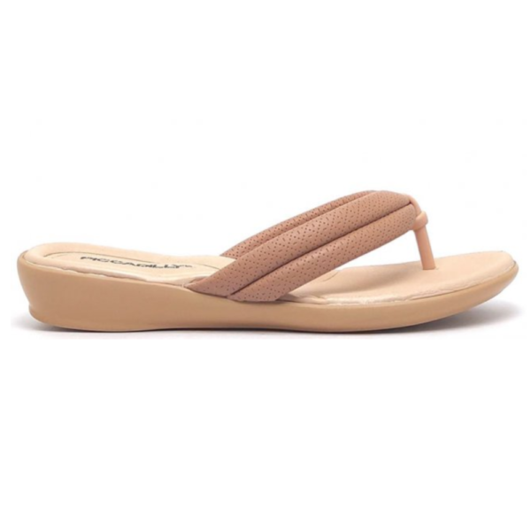 Chinelo Feminino Confort Piccadilly Nude 500401