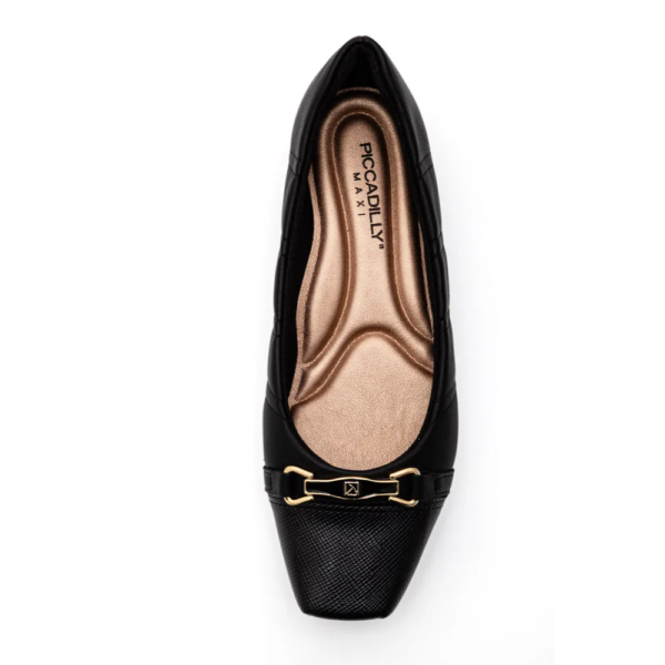 Sapatilha Feminina Piccadilly Preto 147324