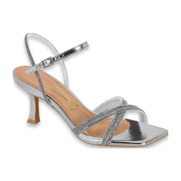 Sandália Feminina Vizzano Salto Taça Prata 6536.205.31108.97252