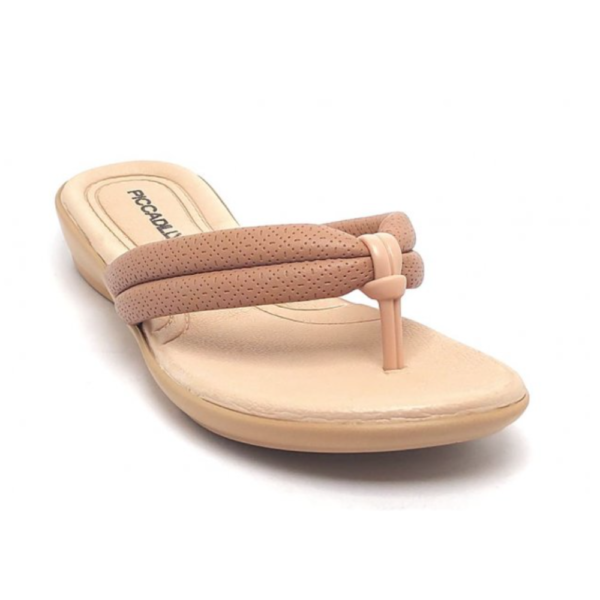 Chinelo Feminino Confort Piccadilly Nude 500401