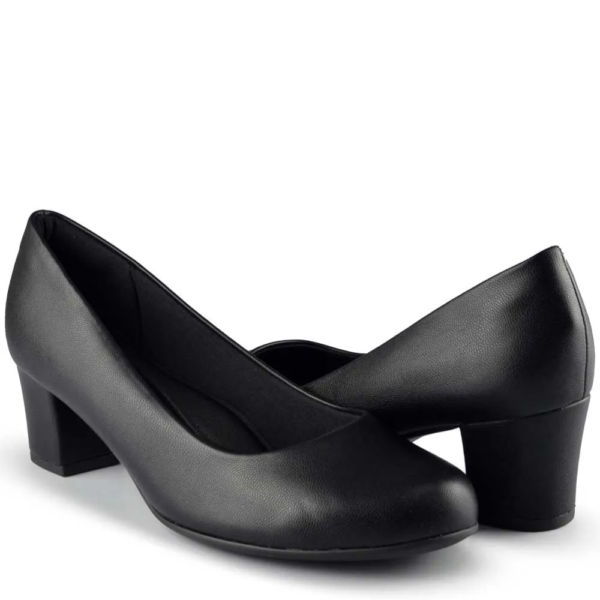 Sapato Feminino Piccadilly Feminino Preto 110072