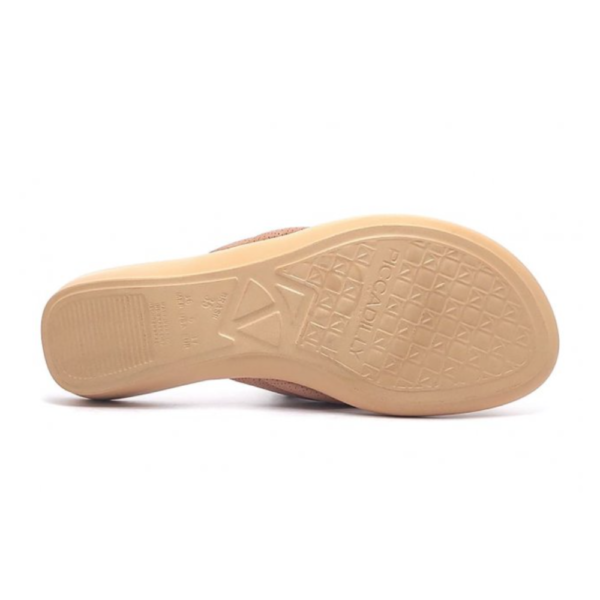 Chinelo Feminino Confort Piccadilly Nude 500401