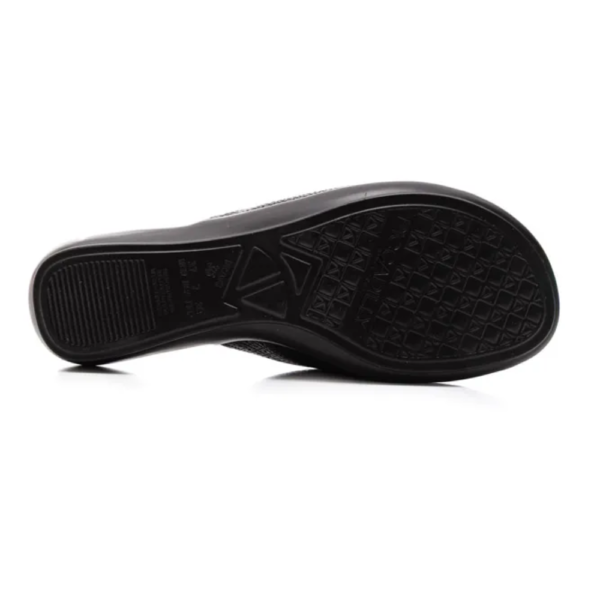 Tamanco Piccadilly Camila Feminino Rasteira Preto 500352