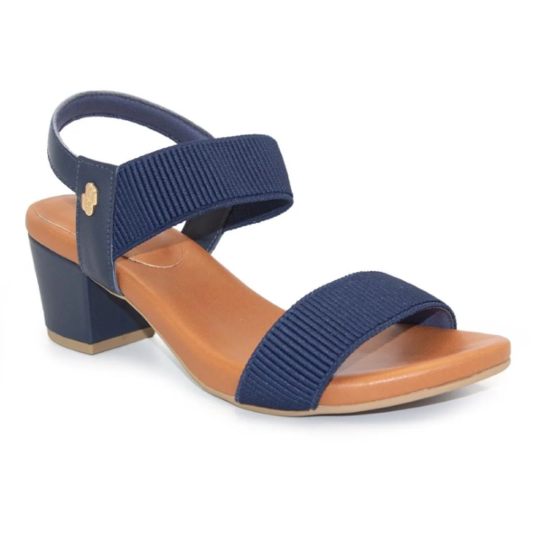 Sandália Usaflex em Couro New Blue Y8204