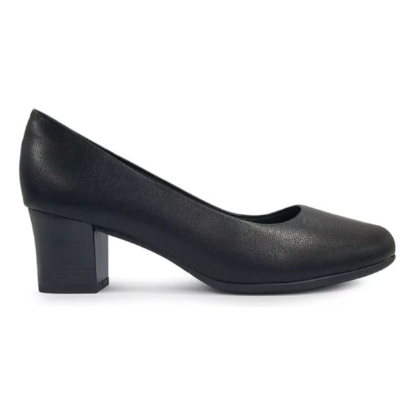 Sapato Feminino Piccadilly Feminino Preto 110072-3336