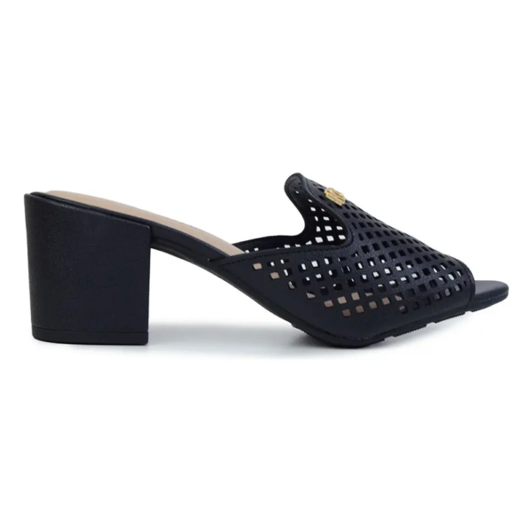 Tamanco Feminino Modare Salto Bloco Alto Preto 7109.475.21736.15745