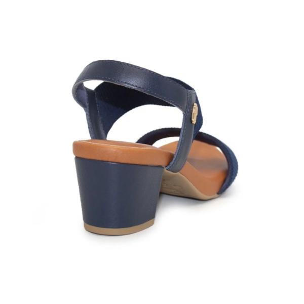 Sandália Usaflex em Couro New Blue Y8204