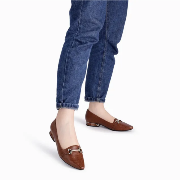 Sapatilha Feminina Piccadilly Marrom 279038